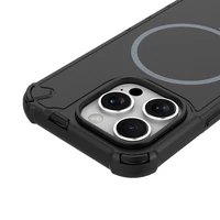 Defender 2in1 Mag maciņš for iPhone 16 Pro 6,3" melns