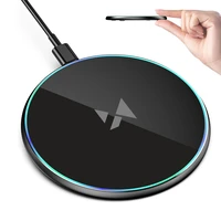 Wozinsky WLI-01Y 15W Qi indukcijas lādētājs ar USB-C kabeli - melns