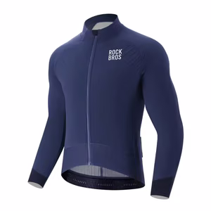 Rockbros YDWT014 Winter Fleece Double Layer Cycling Jacket Size M - Blue