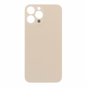 Aizmugurējais vāciņš iPhone 13 Pro Max Zelta (bigger hole paredzēts camera) OEM