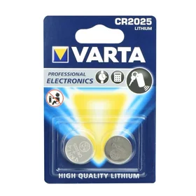 VARTA litija baterija CR2025 3V 2 gab.
