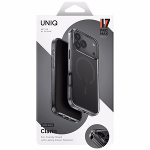 Uniq Clario Magclick Charging Чехол для iPhone 17 Pro Max - чёрный