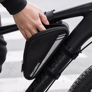 Rockbros B55-BK velosipēda soma rāmim 0.7 l - melna