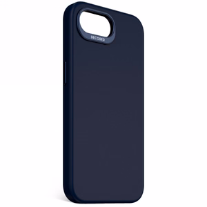 Decoded Silicone Backcover maciņš with MagSafe iPhone 16e - tumši zils zils