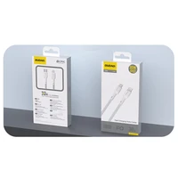 Dudao L9X 30W USB-C - Lightning kabelis 1m - balts
