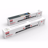 XO LED magnētiskā lampa YH08B 1200mAh melna + tālvadības pults