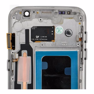 FixCell displejs LCD SAMSUNG S7 ar rāmi zelta (refurb)