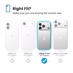 Speck Presidio Lux MagSafe vāciņš ierīcei iPhone 17 Pro, “Deep Sea Fade / Black / Spell Blue” krāsā