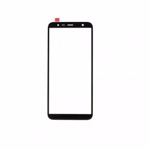 Ārējais ekrāna stikls priekš Samsung J610 2018 J6+ / J415 2018 J4+, melns, oriģināls