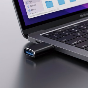 Adapteris USB A 3.0 to Type C Blue Star - melns