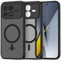 Tech-Protect MagMat MagSafe apvalks Xiaomi Poco F8 Pro - melns