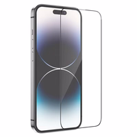 Borofone aizsargstikls BF6 Diamond Armor pilnekrāna HD Iphone 14 Pro - 10 gabali