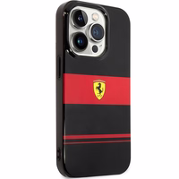 Ferrari FEHMP14XUCOK iPhone 14 Pro Max 6.7" melns/melns cietais apvalks IMD Combi Magsafe