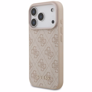 Guess 4G Classic maciņš modelim iPhone 17 Pro / 18 Pro – rozā