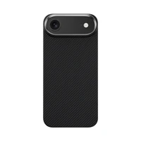 Benks Magnētiskais Kevlar apvalks ar metāla rāmi 600D (0068) iPhone 17 Air melns