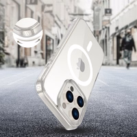 Tech-Protect Flexair Hybrid CC Magnētiskais iPhone 16 Pro viedtālruņa apvalks - caurspīdīgs