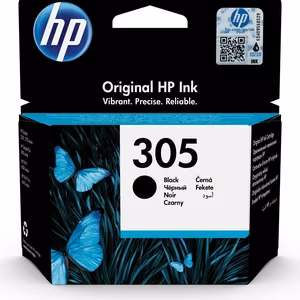 Oriģinālā HP 305 tintes kasetne (3YM61AE#UUQ), melna