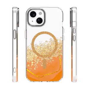 Epoxy Mag maciņš iPhone 13 / 14 6,1" oranžs