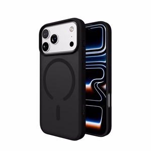 Puro Gradient TPU apvalks saderīgs ar MagSafe iPhone 17 Pro Max - melns