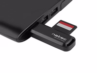 NATEC Scarab 2 card reader melns USB 3.0 Type-A