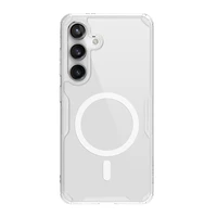 Nillkin Nature Pro bruņots viedtālruņa apvalks ar magnētisko gredzenu Samsung Galaxy S24+ - balts