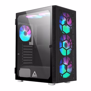 MONTECH X3 Glass MidiTower Not included Colour Black X3GLASS(B) (Case)