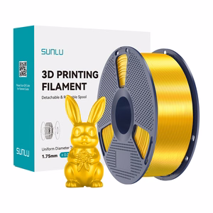 Sunlu PLA+ Silk filaments, zeltains