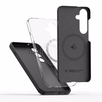 Tech-Protect Silikona MagSafe Maciņš for Samsung Galaxy S26 - melns