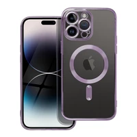 ELECTRO MAG COVER apvalks saderīgs ar Magnētisko IPHONE 17 Pro Max tumši violeta