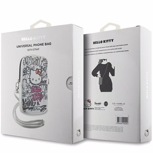 Hello Kitty soma balta Graffiti Kitty galva