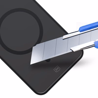 3mk Smoke MagCase futrālis Samsung Galaxy A57 - Pelēks, caurspīdīgs