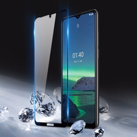 Dux Ducis 10D rūdītais stikls izturīgs aizsargstikls ar rāmi Nokia 1.4 caurspīdīgs (saderīgs ar apvalku)