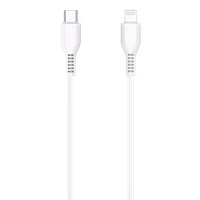 JELLICO kabelis KDS-30 USB-C - Lightning PD 20W 1M Balts