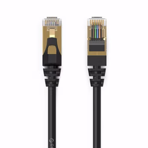 Orico PUG-C7 CAT7 10Gbps RJ45 Ethernet сетевой кабель интернет LAN круглый 0.5m - черный