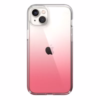 Speck Presidio Perfect-Clear + Ombre - iPhone 15 Plus / 14 Plus maciņš with MICROBAN Coating (Clear / Vintage Rose Fade)