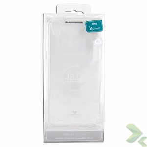 Mercury Transparent Jelly vāciņš ierīcei LG X Power, caurspīdīgs