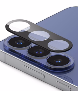 Ringke Camera Full Cover rūdīta stikla kameru aizsargi modelim Samsung Galaxy S26 FE, 2 gab. – melni