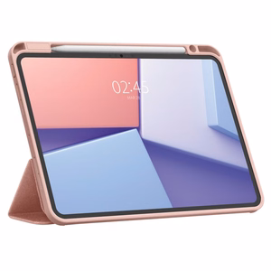 Spigen Urban Fit maciņš iPad Pro 11 collu 5 / 6 / 2024-2025 rozā