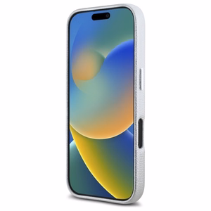 Karl Lagerfeld hotel RSG iPhone 16 viedtālruņa apvalks - pelēks