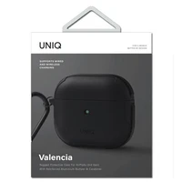 Uniq Valencia apvalks AirPods 3 - melns