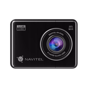 Navitel R9 DUAL – divu kanālu Full HD automašīnas videoreģistrators ar Wi-Fi un skaņas ierakstu