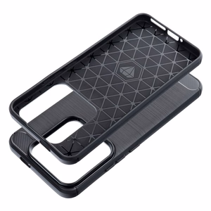 Oglekļa šķiedras apvalks viedtālrunim XIAOMI 14 Pro - melns