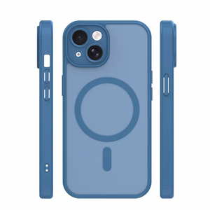 Mag Matt maciņš iPhone 15 6,1" tumši zils