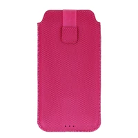 HIT Pouch Case (XL izmērs) Iphone 15/15 Pro/Iphone 16/16 Pro/Samsung S24/S24 Plus/S25/S25 Plus/A53/A55 5G dizains 2 rozā
