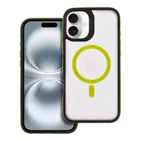 NEO viedtālruņa apvalks iPhone 16 Plus saderīgs ar MagSafe dzeltens