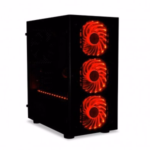 iBox PASSION V4 Mini Tower melns datora korpuss