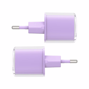 Acefast A53 PD 30W GaN USB-C lādētājs ar ekrānu - violets