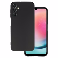 Matēts aizmugures apvalks Samsung Galaxy A25 5G melns