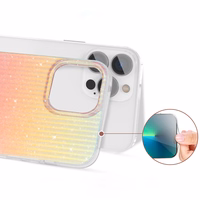 Kingxbar Travel Series grezns elegants viedtālruņa apvalks iPhone 13 Pro oranžs (Saulriets)