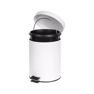 Vannasistabas atkritumu tvertne, 3 l, balta